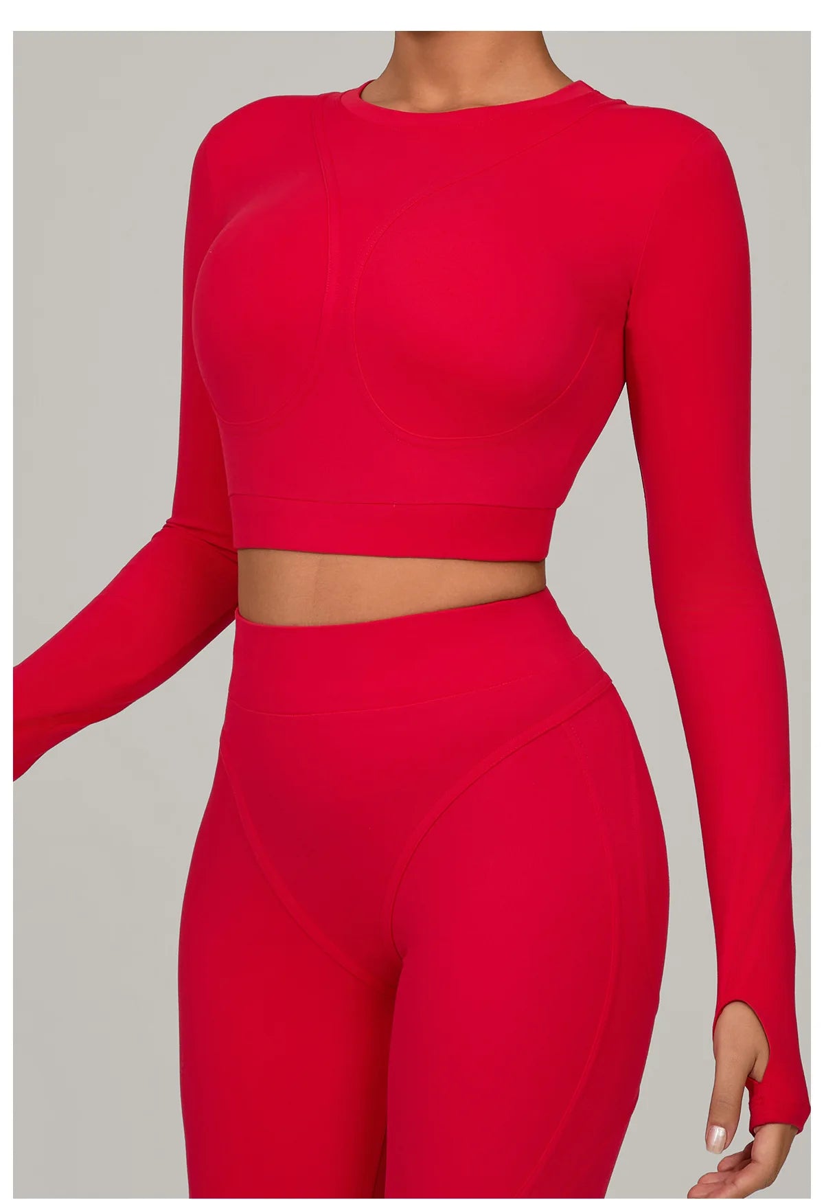 Women Yoga Shirts Crop Top Fitness Long Sleeves Push Up Shirts Women Yoga Sports Gym Clothes Running Quick-drying Workout Tops