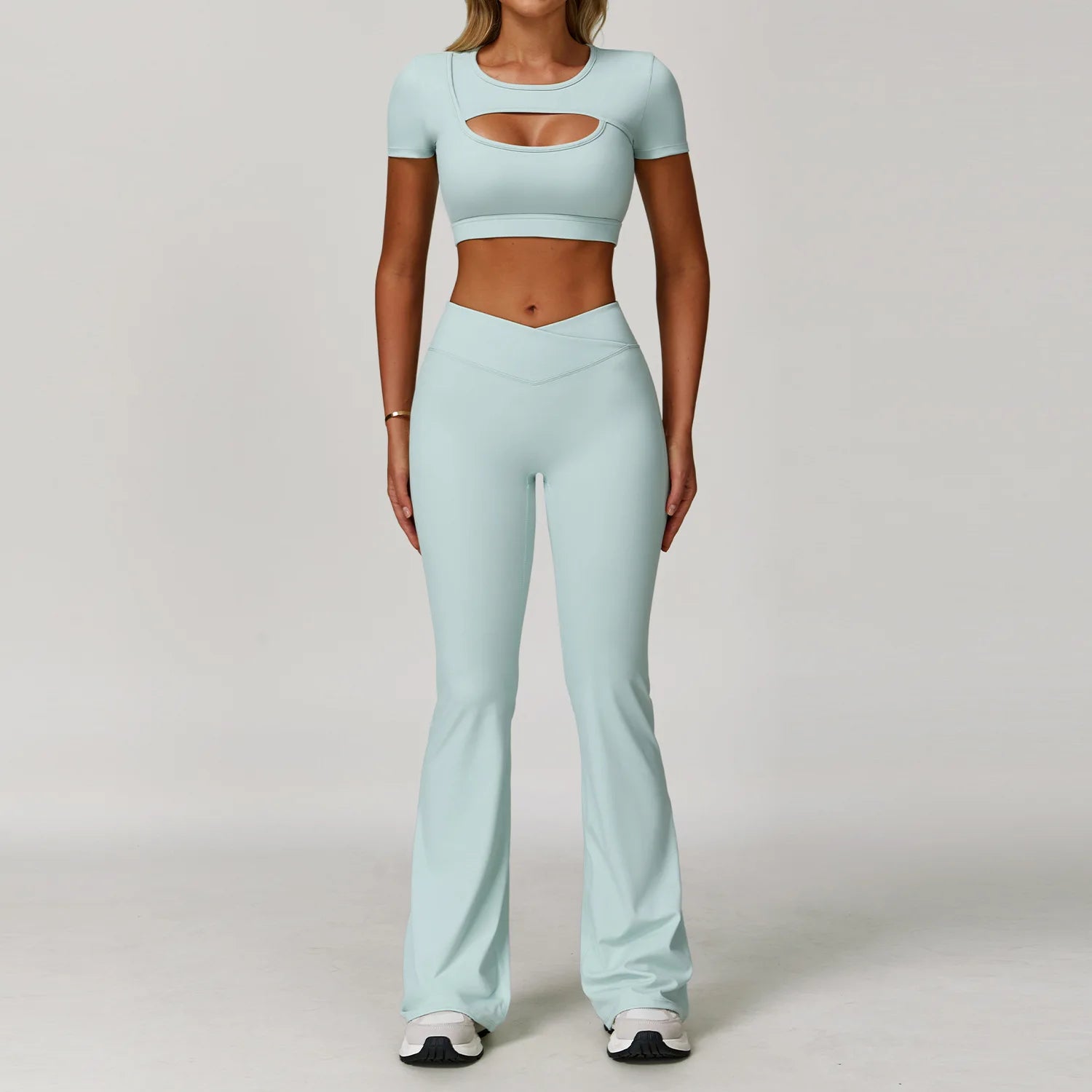 Sportswear Yoga Set 2PCS Gym Clothes Workout Outfits Yoga Suits For Women Tracksuits Fitness Set Sports Bra Running Gym Leggings