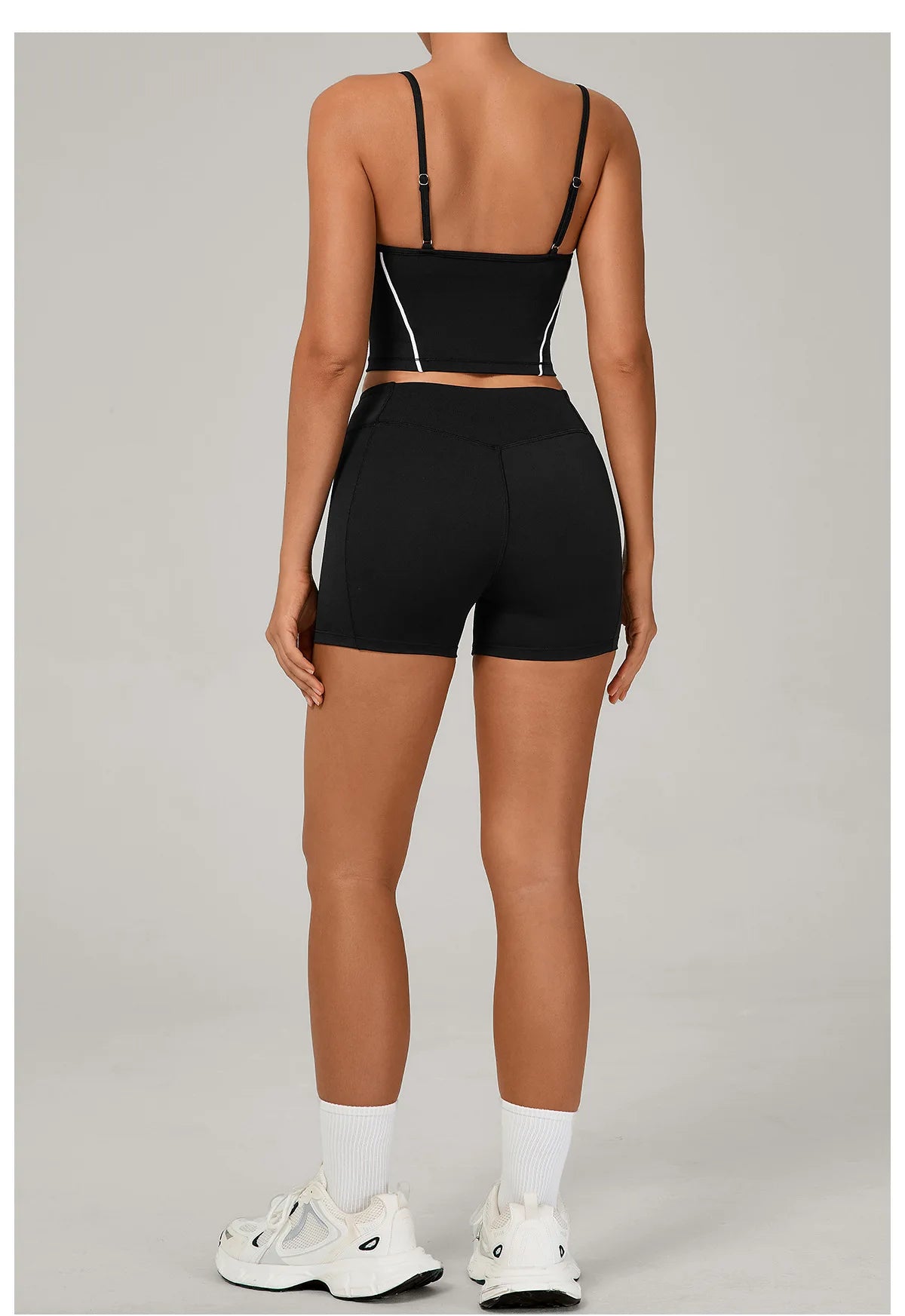 2 Pieces Yoga Sport Set Women Tracksuit Sports Bra Shorts Yoga Set Comfort Elastic Sportsuit Workout Outfit Fitness Gym Clothes