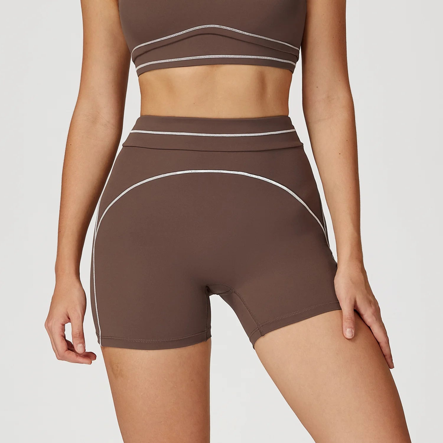 Yoga Shorts Women High Waist Workout Shorts Fitness Yoga Lift Butt Fitness Ladies Yoga Gym Running Impact Short Pants Sportswear