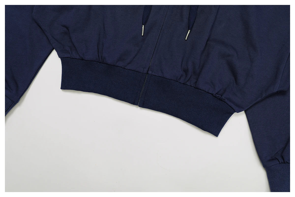 Winter Zipper Sports Hoodie for Women Hooded Long Sleeved Casual Loose and Versatile Hoodie Women Running and Fitness Sportswear