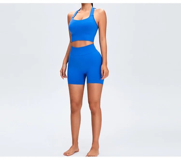 High Waist Seamless Shorts Women Scrunch Butt Yoga Shorts Push Up Gym Shorts Athletic Booty Fitness Workout Short Women Clothing