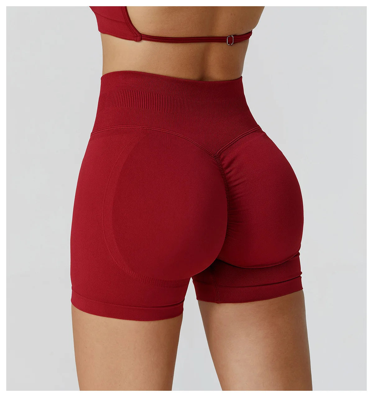 Seamless Running Impact Sports Shorts Women Buttock Lift Gym Leggings Women Cycling Slim Workout Shorts High Waist Yoga Shorts