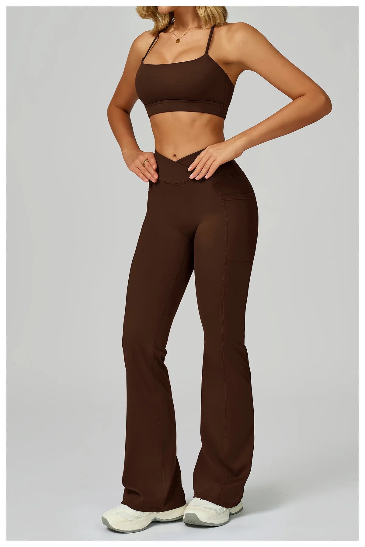Yoga Suit 2PCS Women Tracksuit Sports Bra High Waist Leggings Shorts Outfit Gym Set Fitness Workout Clothes Push Up Sportswear