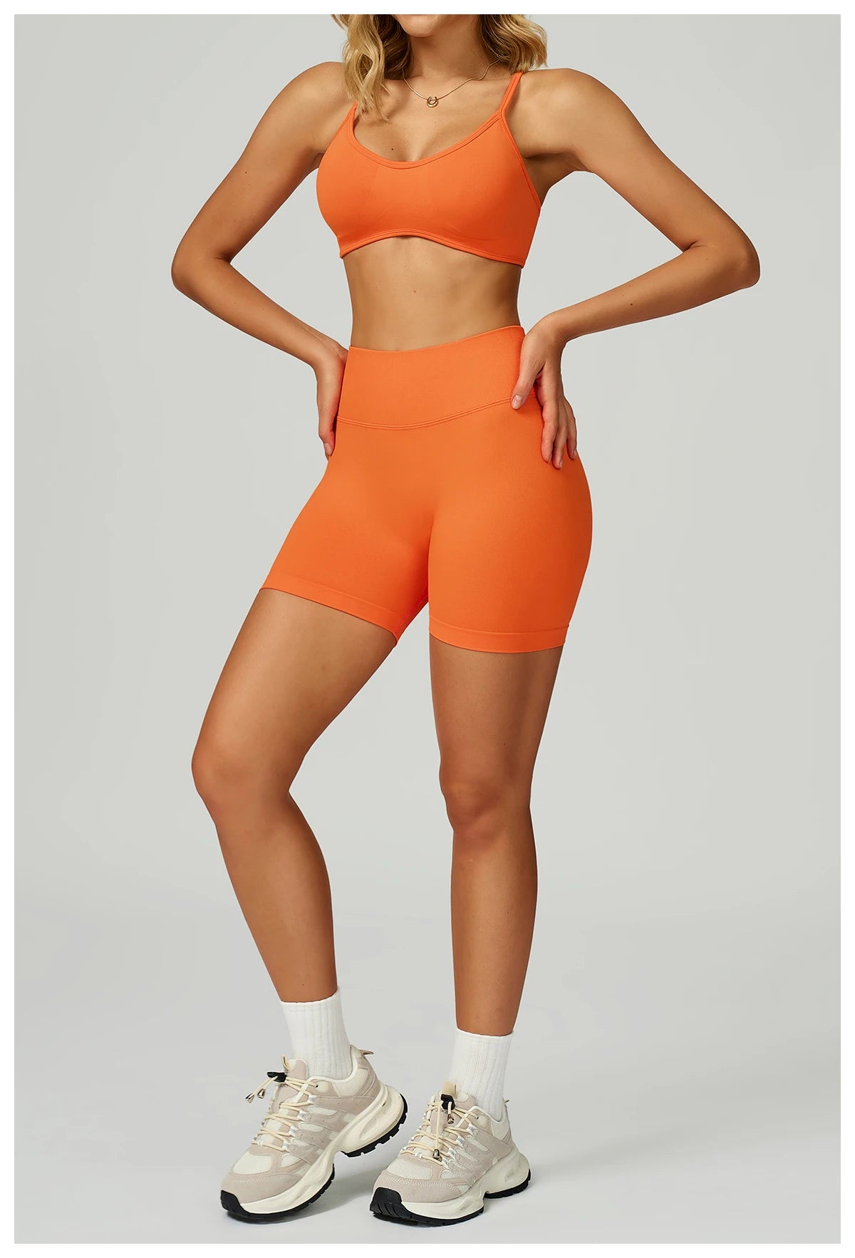 Women Seamless Halter Sports Bra High Support Push-up Open Back activewear Gym Tank Top Fitness Underwear Yoga Workout Brassiere