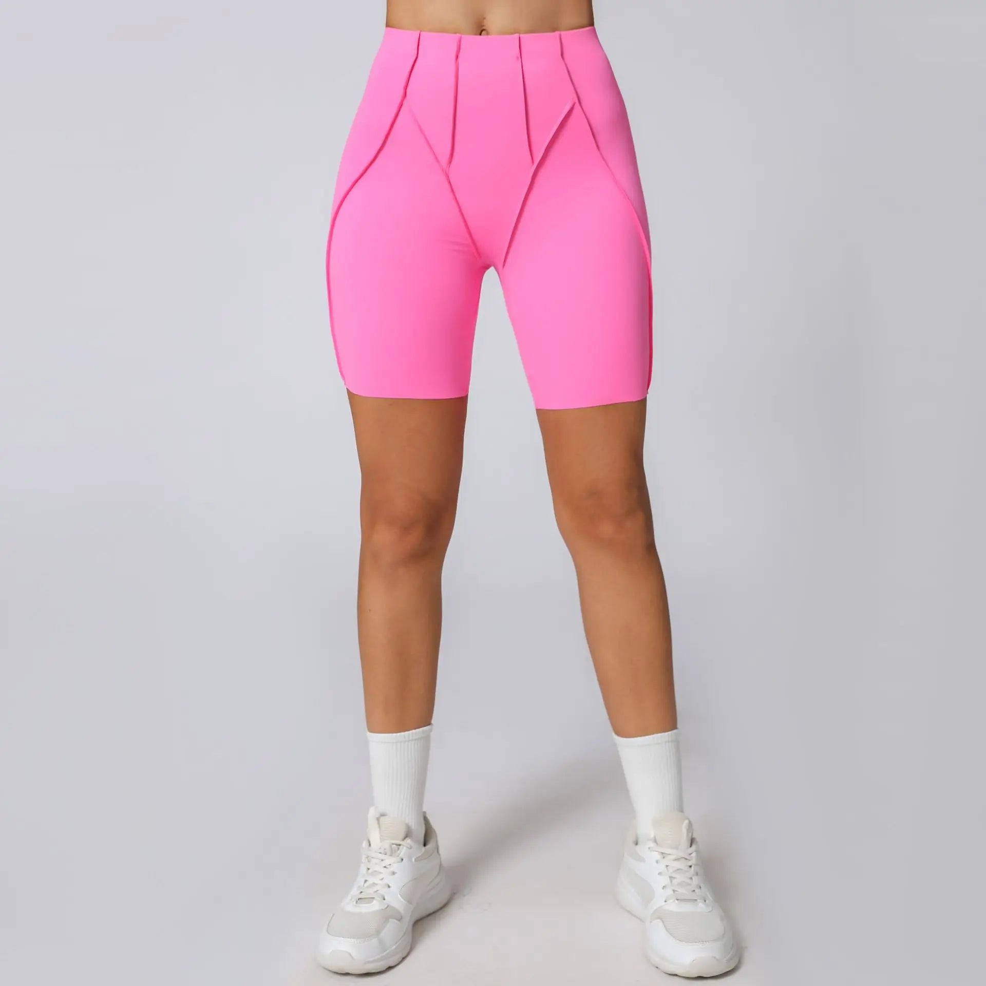 Impact Yoga Shorts High Waist Workout Fitness Lift Peach Butt Fitness Tights Gym Running Body Shaper Pants Casual Sportswear
