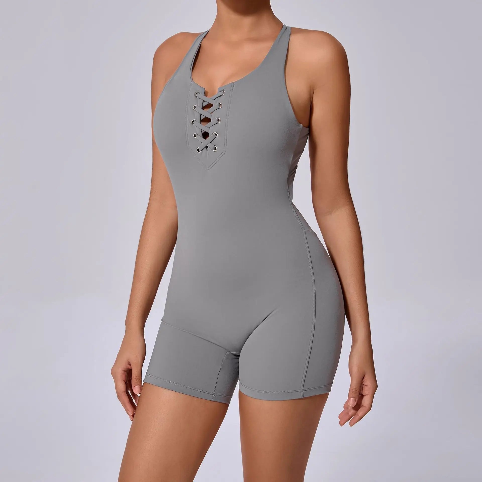 Yoga Bodysuit Women's Jumpsuits Yoga Set Gym Clothes Fitness Suit Push-up Workout Tracksuit Dance Fitness Bodysuit Athletic Wear