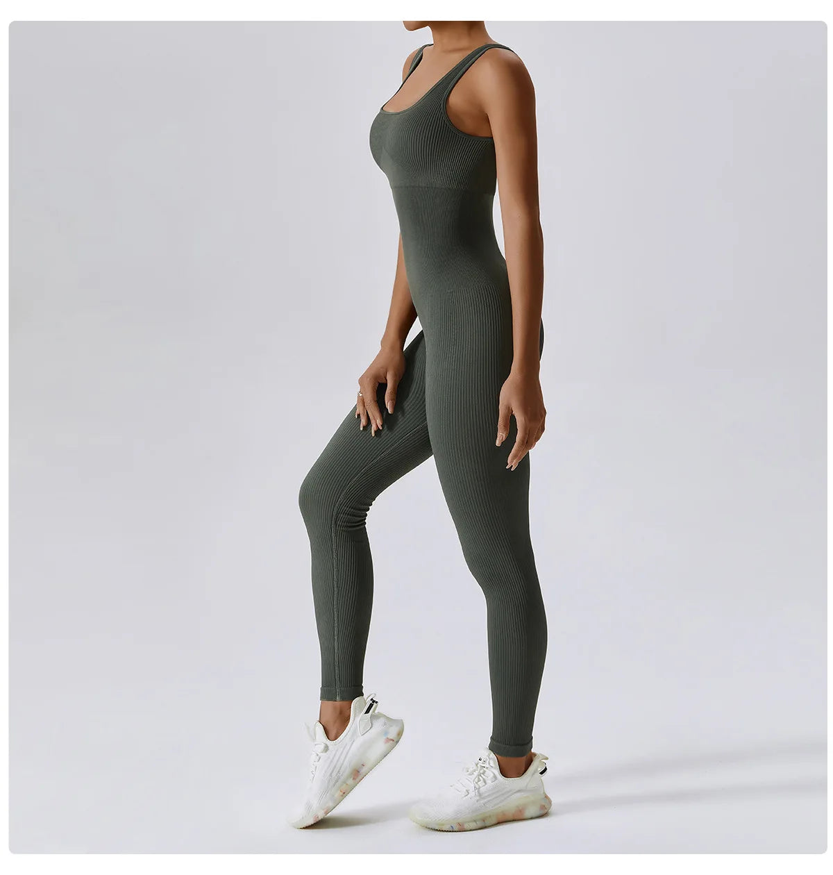 Women's Tracksuit Seamless Yoga Set Yoga Jumpsuits One Piece Workout Rompers Sportswear Gym Set Workout Clothes Women Bodysuit