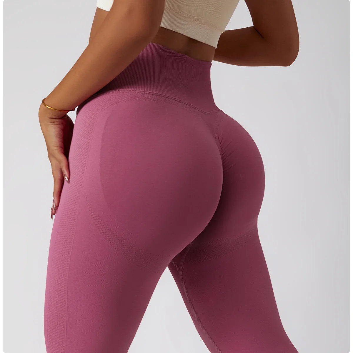 Seamless Leggings Women High Waist Yoga Pants Scrunch Butt Gym Push-up Legging Booty Yoga Leggings Sports Fitness Workout Tights