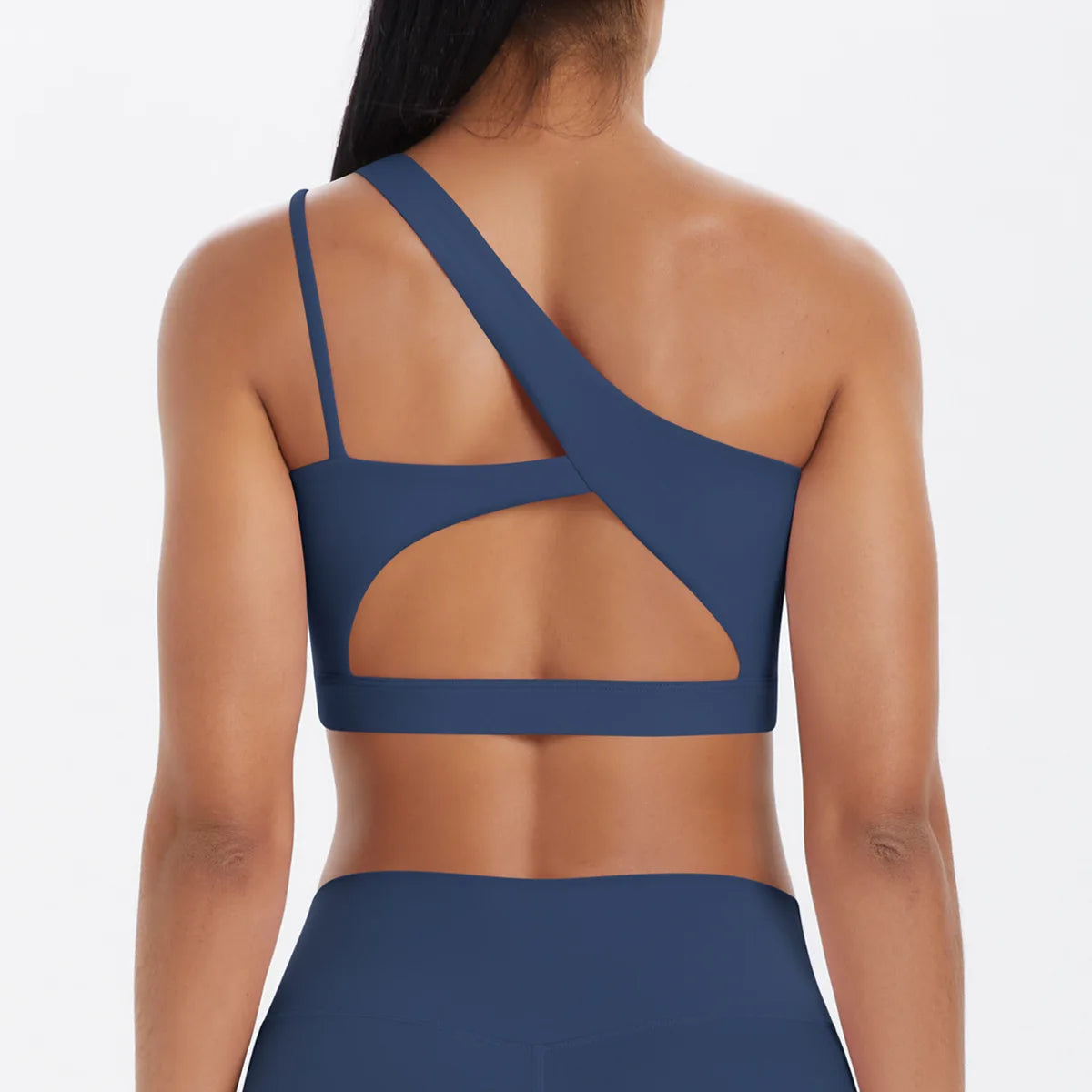 Sports Bra Women Push Up Fitness Bras One Shoulder Underwear Shockproof Yoga Bra Workout Bra Yoga Running Bra Sexy Vest