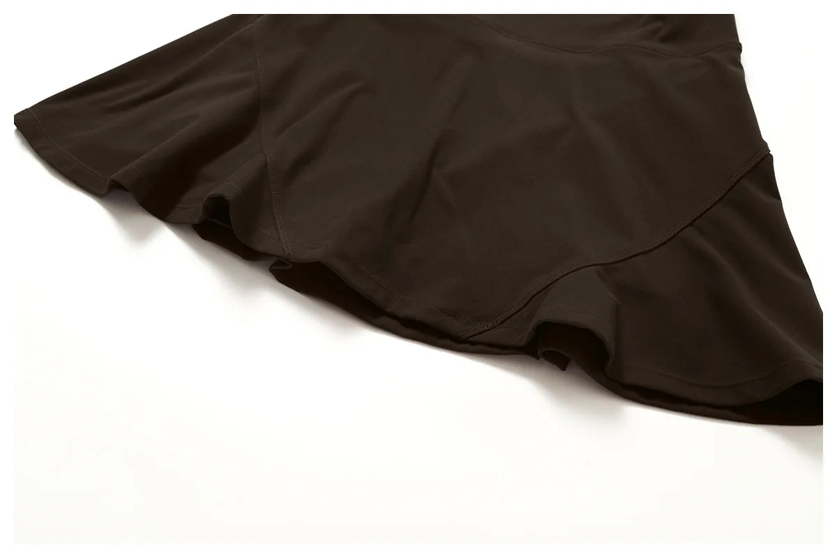High Waist Sports Skirt Women Culottes Yoga Fitness Tennis Lining Anti Light Running Quick Drying Skirt Suitable Running Yoga