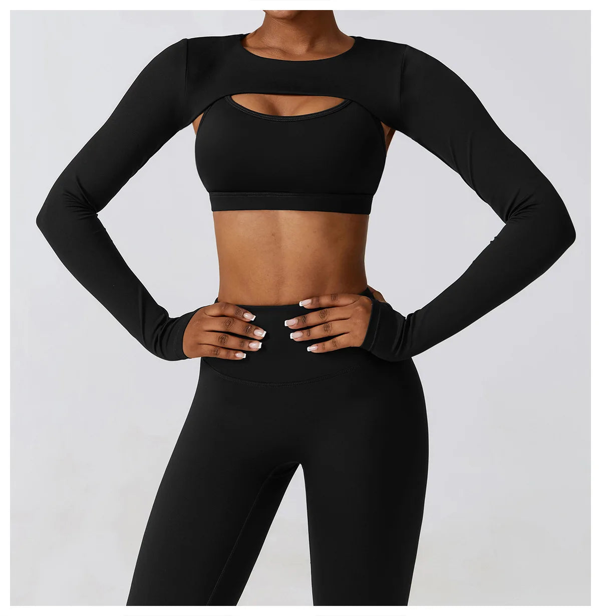 Sports Camisole Yoga Long Sleeved 1 Piece Shawl Yoga Top Nude Fitness Yop Gym Push Ups Workout Tops Running Sports Smock