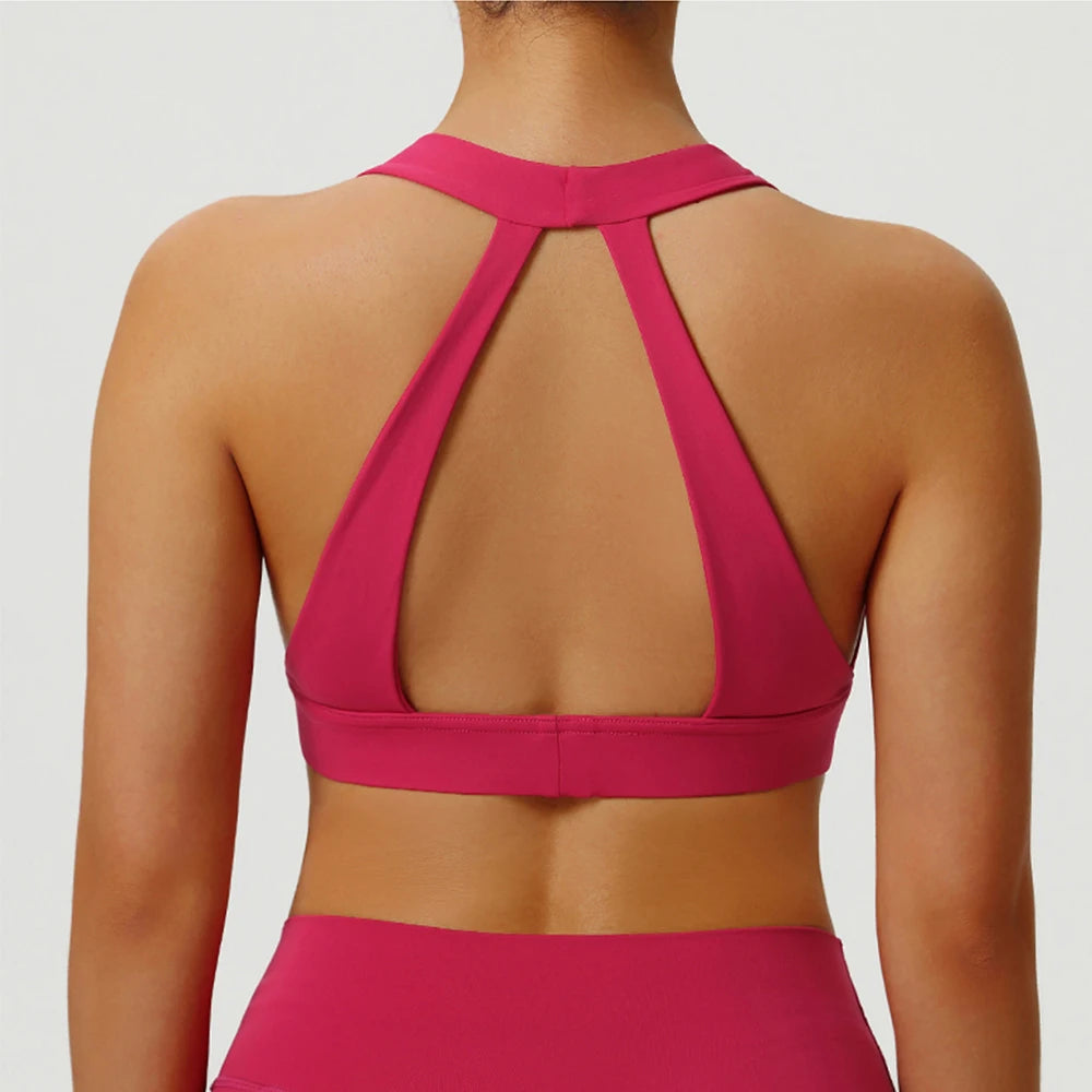 Sports Bra Top Push Up Fitness Yoga Bra Women Underwear Sport Tops For Women Breathable Running Vest Bralette Gym Wear Female