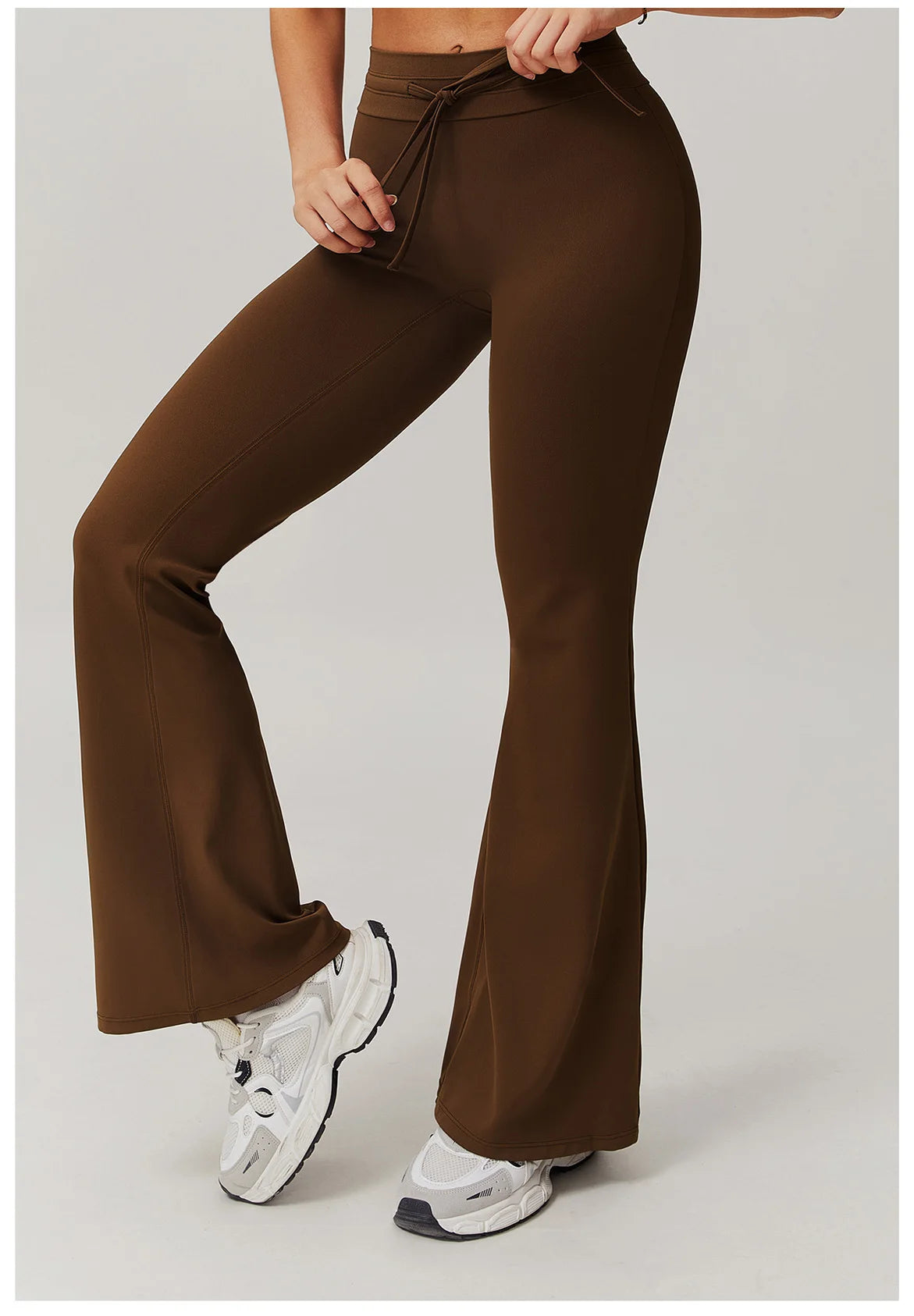 Yoga Pants Sport Leggings Women Bell-bottoms High Waist Wide Leg Pants Push Up Woman Tights Fitness Workout Legging Gym Clothing