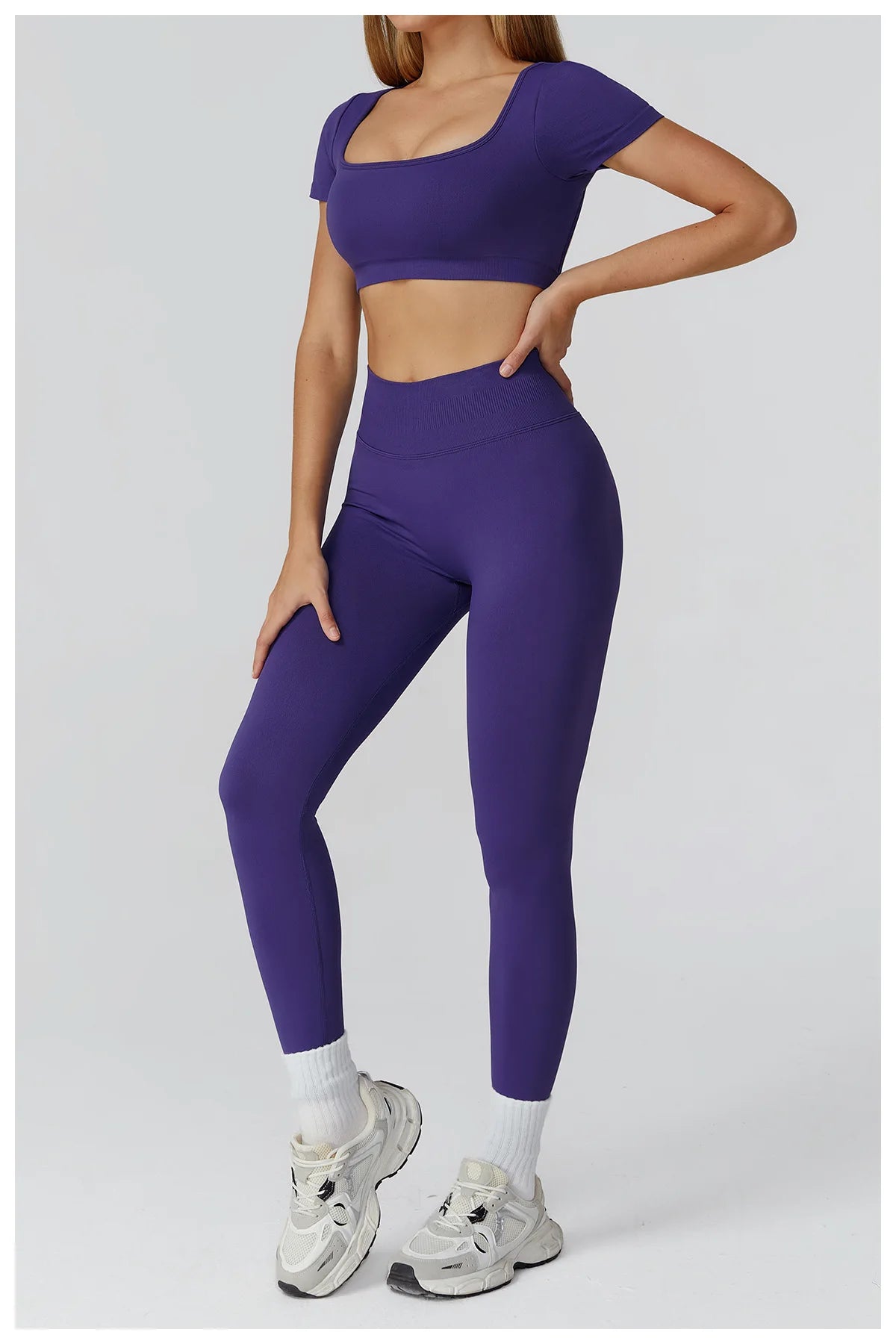 Seamless Women Yoga Top Backless Sport T Shirts Fitness Clothes Short Sleeve Yoga Shirt Gym Top Running Active Wear Sport Top