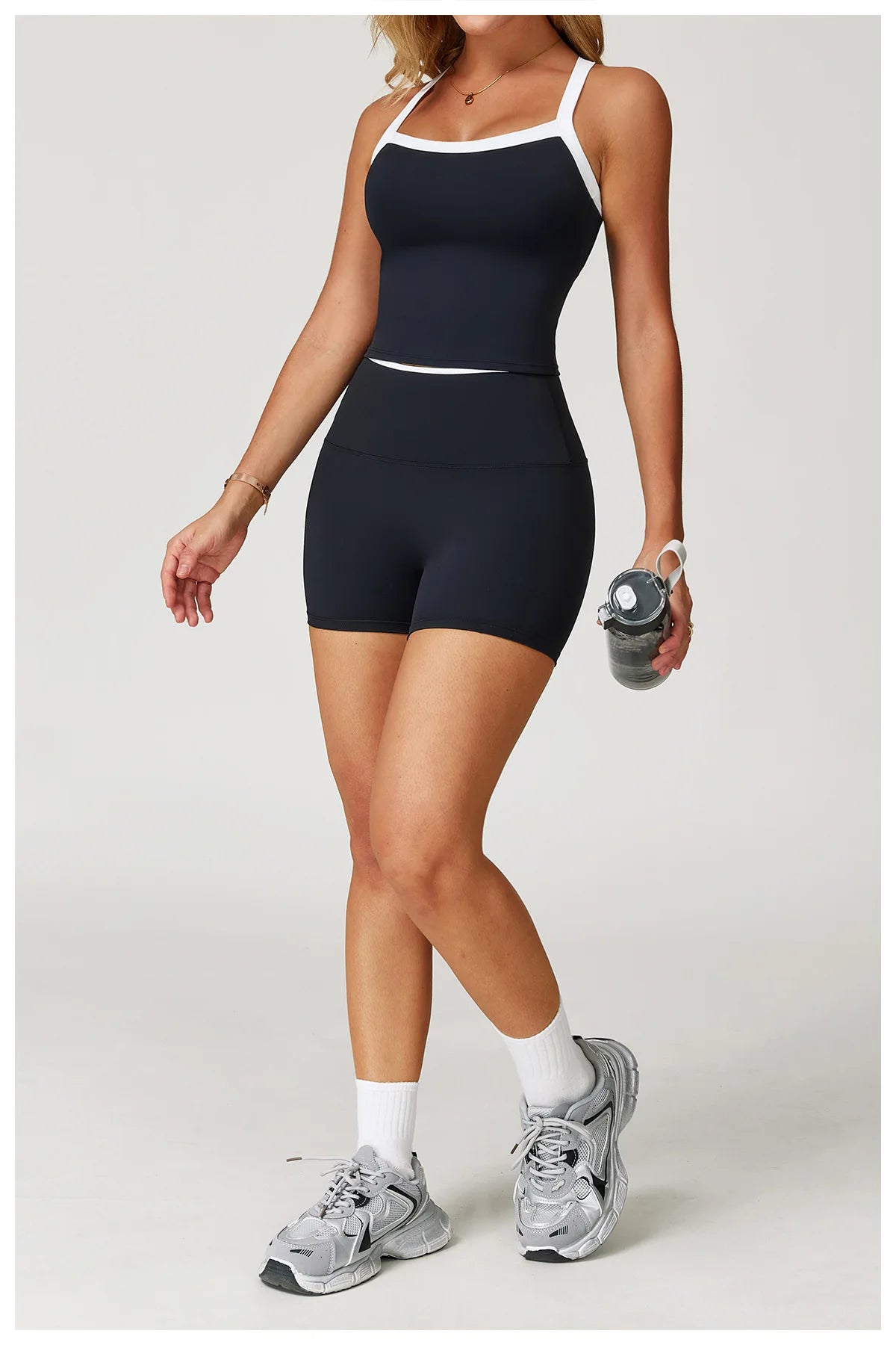 Women Yoga Shorts High Waist Workout Shorts Fitness Impact Shorts Yoga Lift Butt Fitness Ladies Cycling Gym Running Short Pants