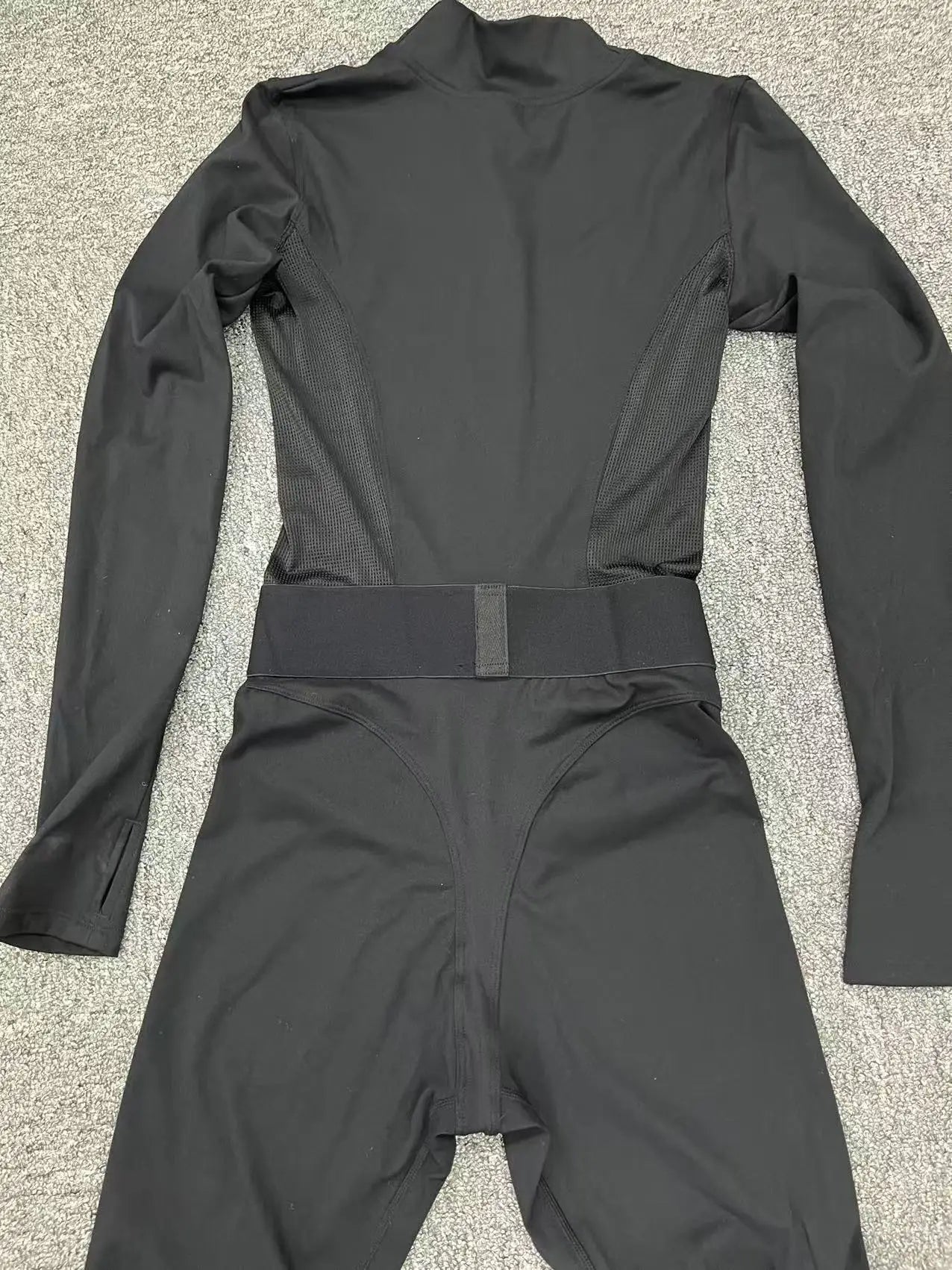 Women Tracksuit Yoga Set One-piece Suit Female Rompers Quick Dry Yoga Clothing Workout Bodysuits Sports Jumpsuit Long Sleeved