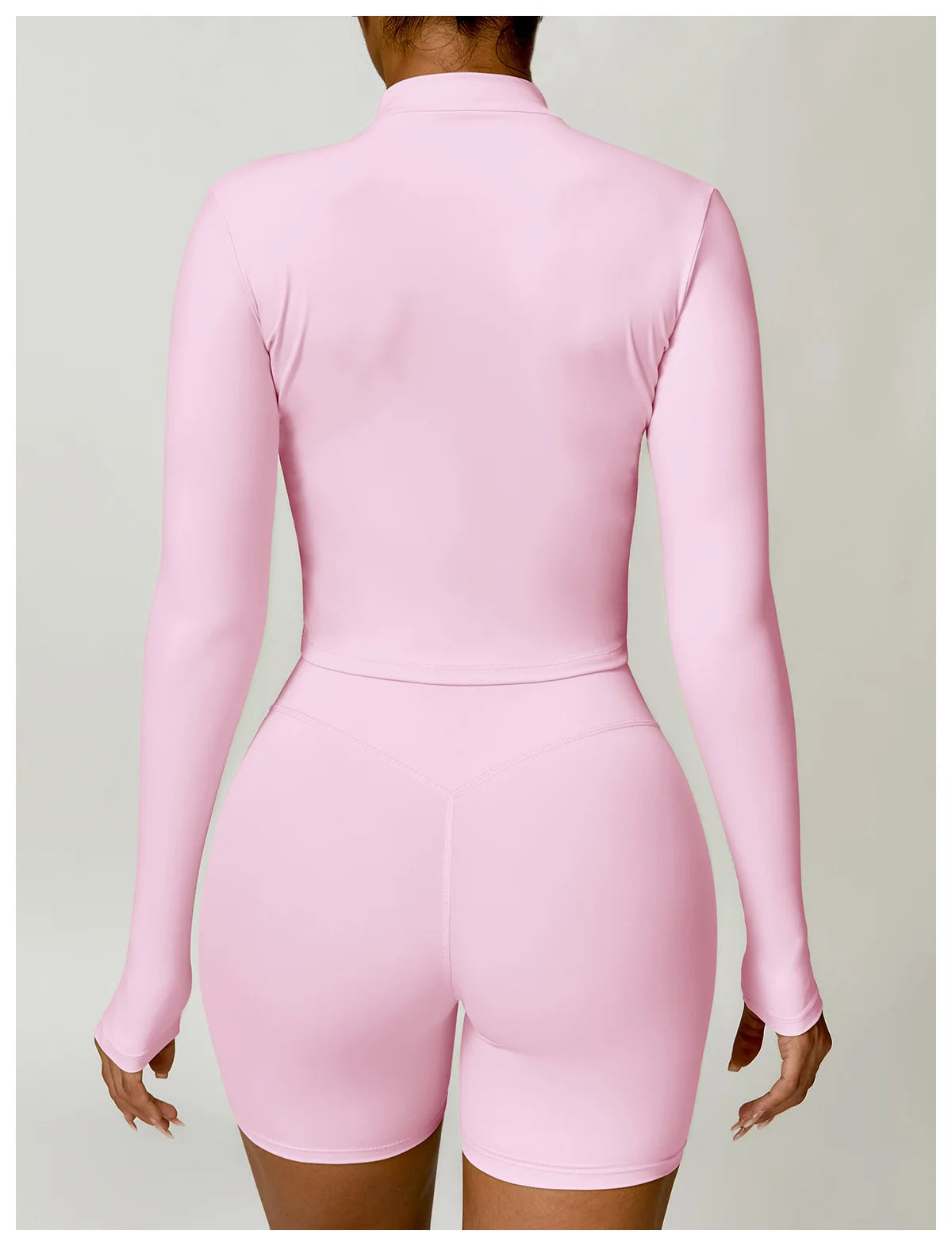 New Running Elasticity Yoga Jacket Zipper Slimming Top Coat Women's Sports Jacket Gym Workout Sports Long Sleeves Women Tights