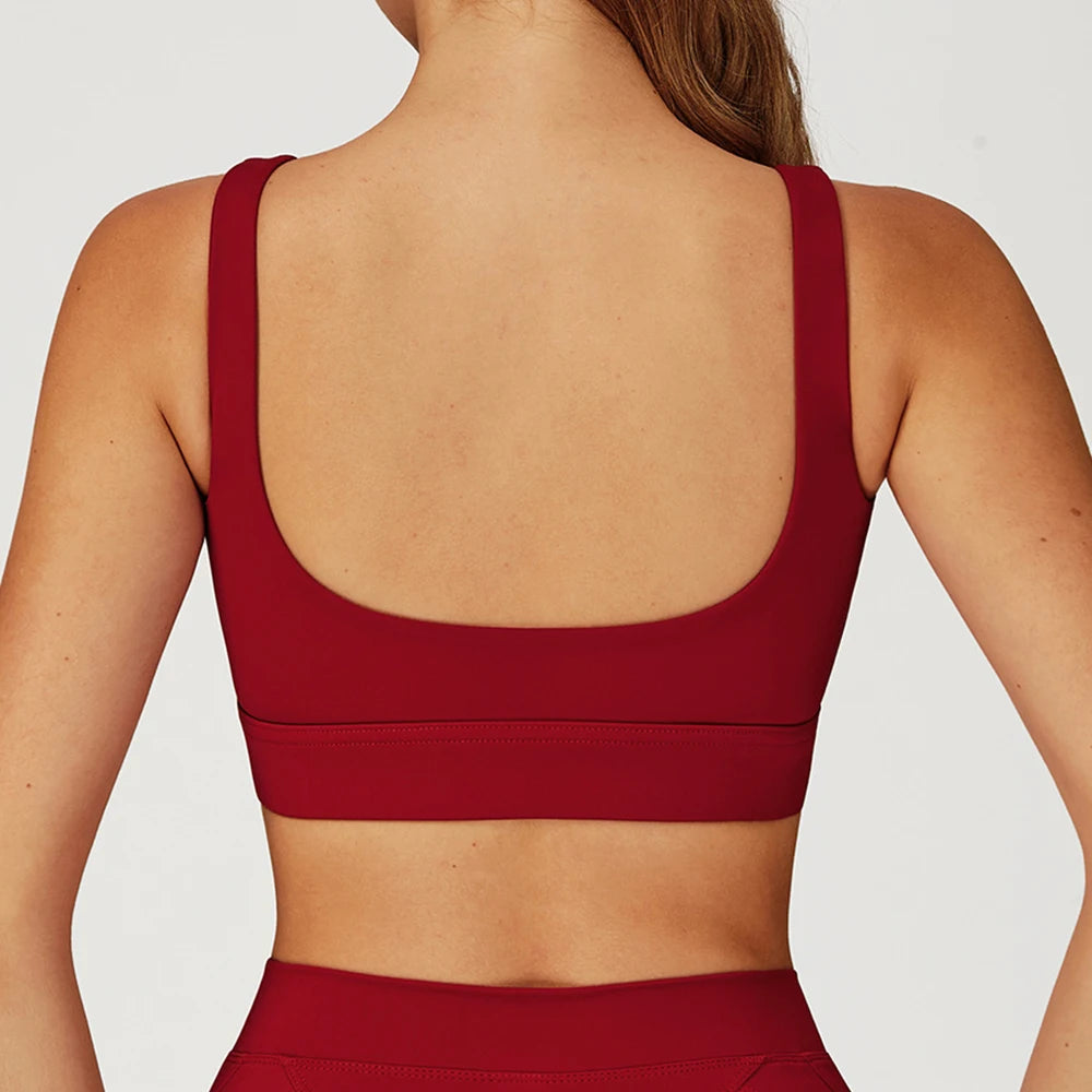 Sports Underwear Women Bra Top Push Up Fitness Yoga Bra Sport Tops For Women Breathable Running Vest Bralette Gym Wear Female