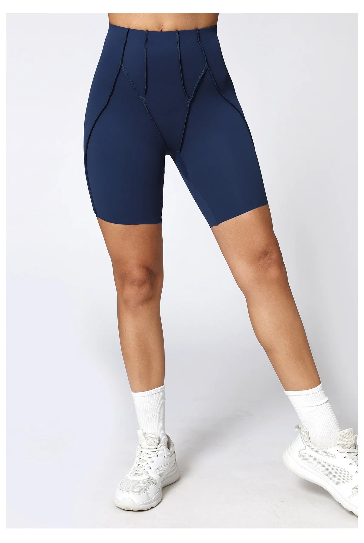 Impact Yoga Shorts High Waist Workout Fitness Lift Peach Butt Fitness Tights Gym Running Body Shaper Pants Casual Sportswear