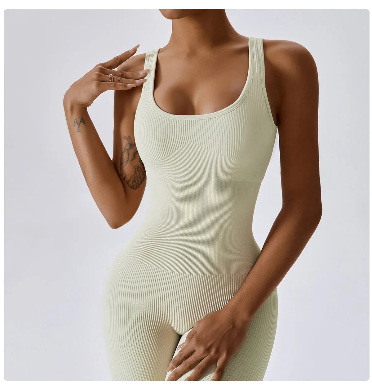 Women's Tracksuit Seamless Yoga Set Yoga Jumpsuits One Piece Workout Rompers Sportswear Gym Set Workout Clothes Women Bodysuit