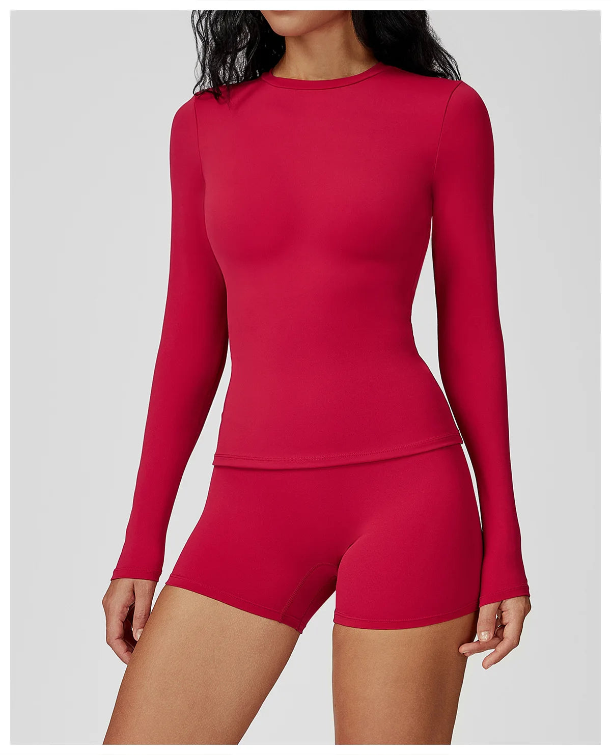 Yoga Shirts For Women Long Sleeve Fitness Running Push Up Gym Shirts Female Workout Breathable High Elastic Sports Top