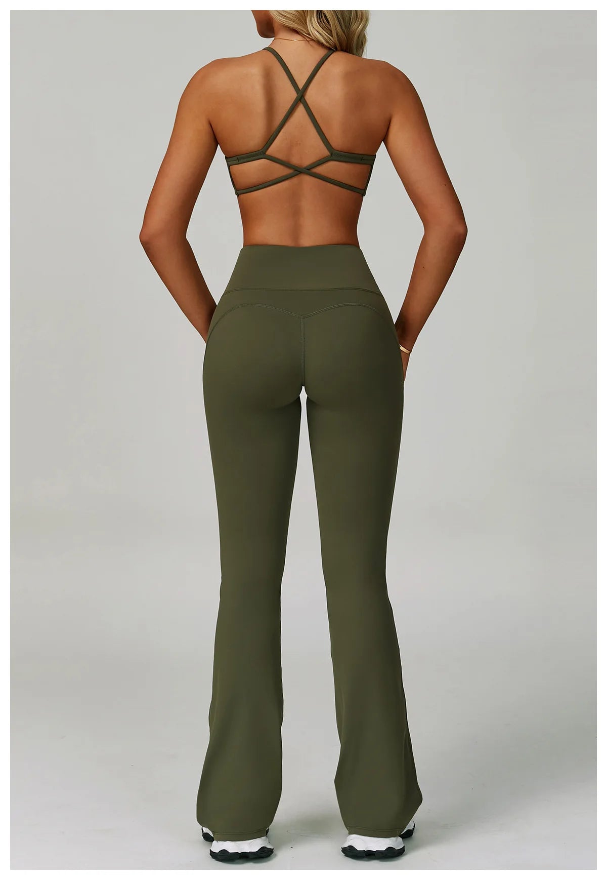 High Waist Bell-bottoms Women Yoga Wide Leg Pants Leggings Push Up Sport Legging Fitness Running Hip Lift Yoga Pants Gym Legging