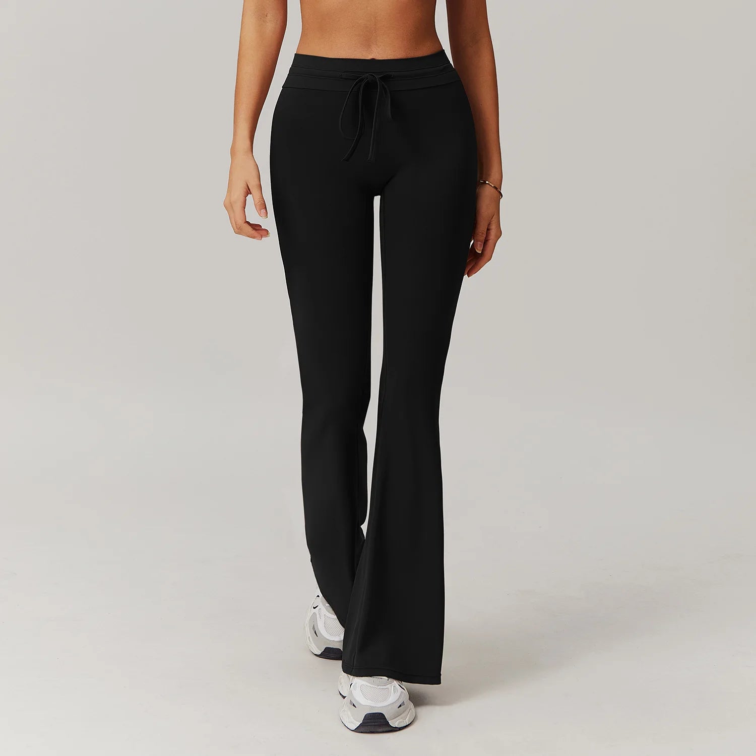 Yoga Pants Sport Leggings Women Bell-bottoms High Waist Wide Leg Pants Push Up Woman Tights Fitness Workout Legging Gym Clothing