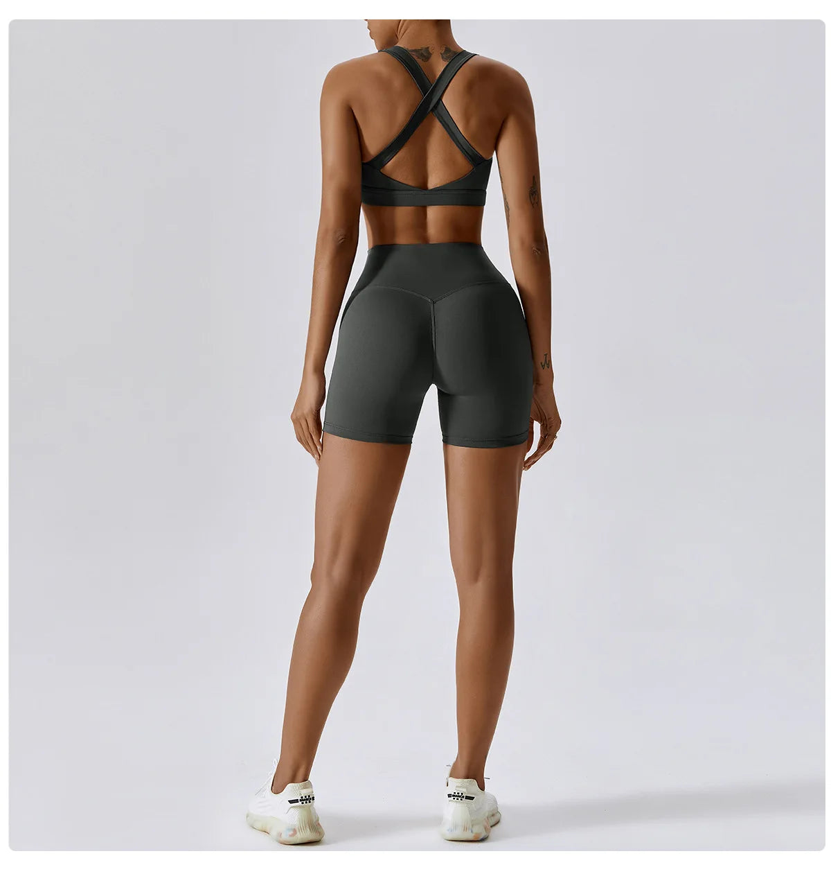2/3PCS Yoga Set Gym Clothes Sportswear Yoga Suits For Women Tracksuit Fitness Set Tracksuits Sports Bra Gym Leggings Yoga Top