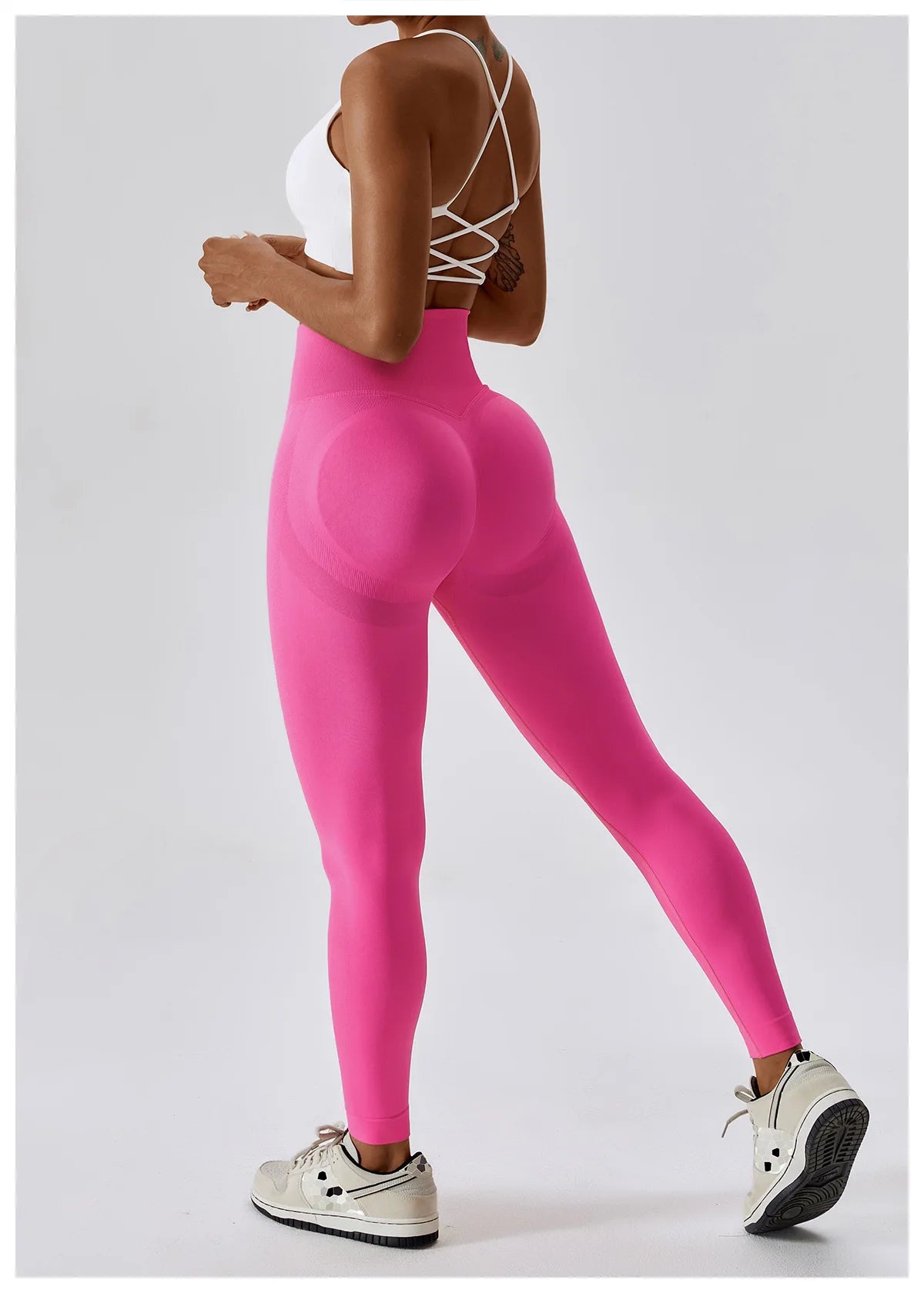 Yoga Leggings Women Fitness Running High Waist Slim Pants Push Up Sport Scrunch Butt Legging Gym Athletic Jogging Workout Female