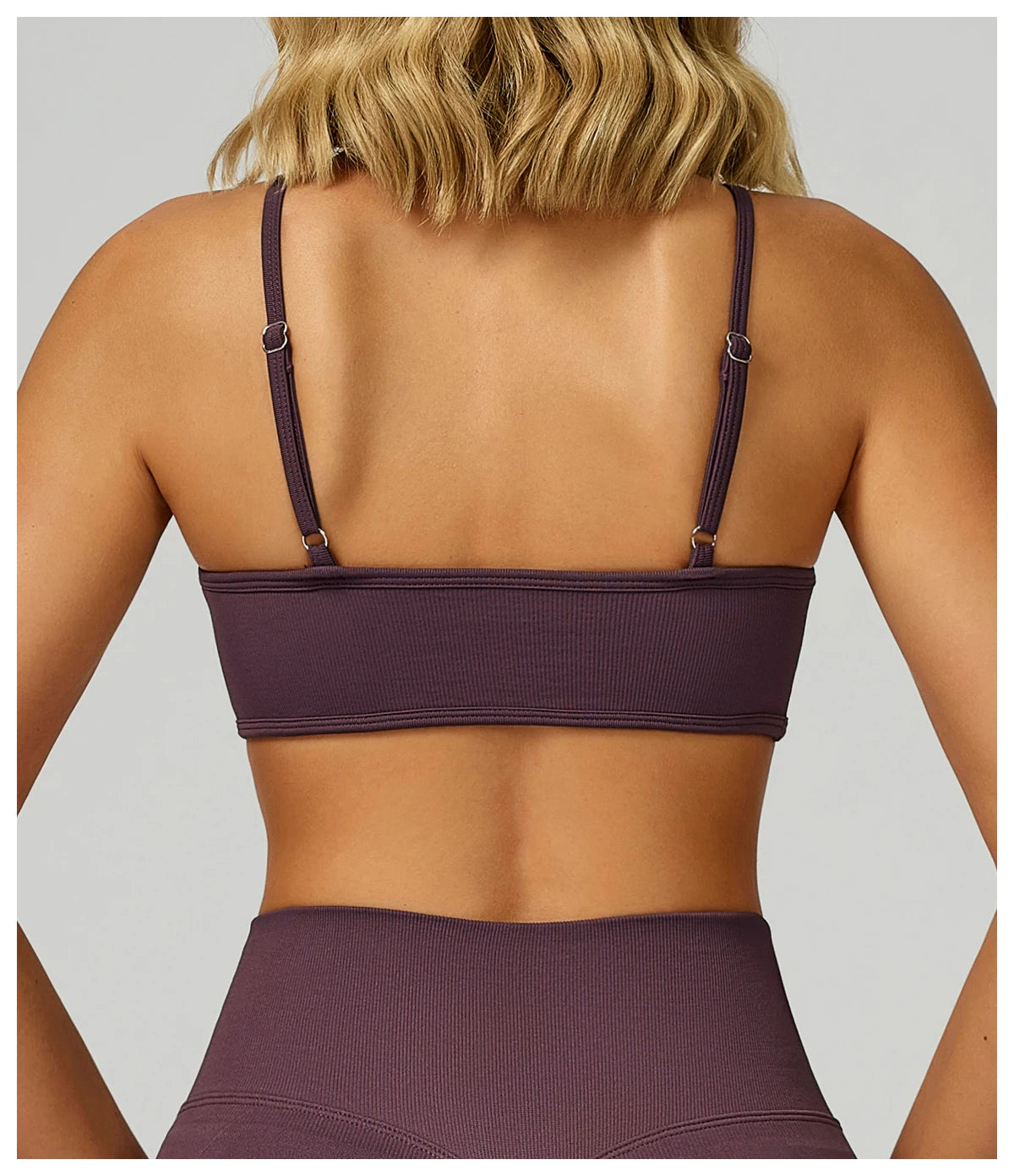 Women Seamless Halter Sports Bra High Support Push-up Open Back activewear Gym Tank Top Fitness Underwear Yoga Workout Brassiere