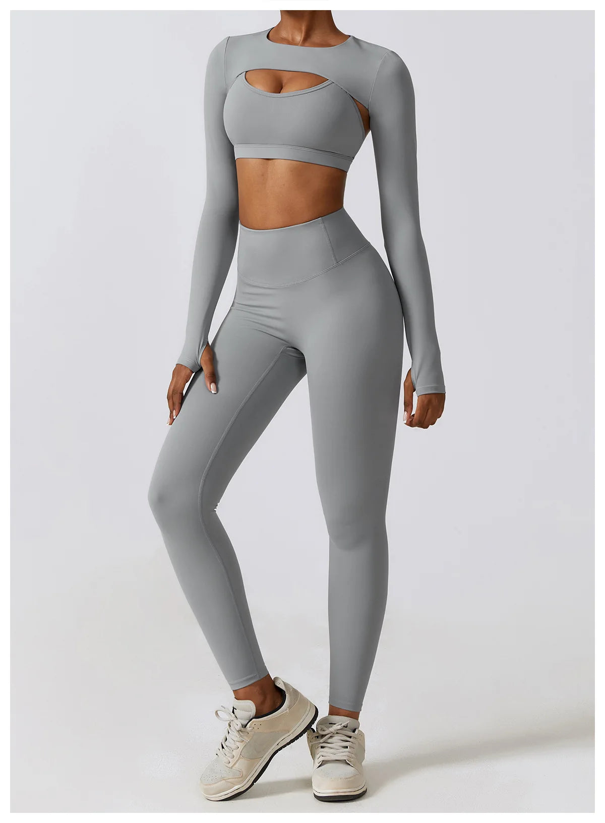 Sports Camisole Yoga Long Sleeved 1 Piece Shawl Yoga Top Nude Fitness Yop Gym Push Ups Workout Tops Running Sports Smock