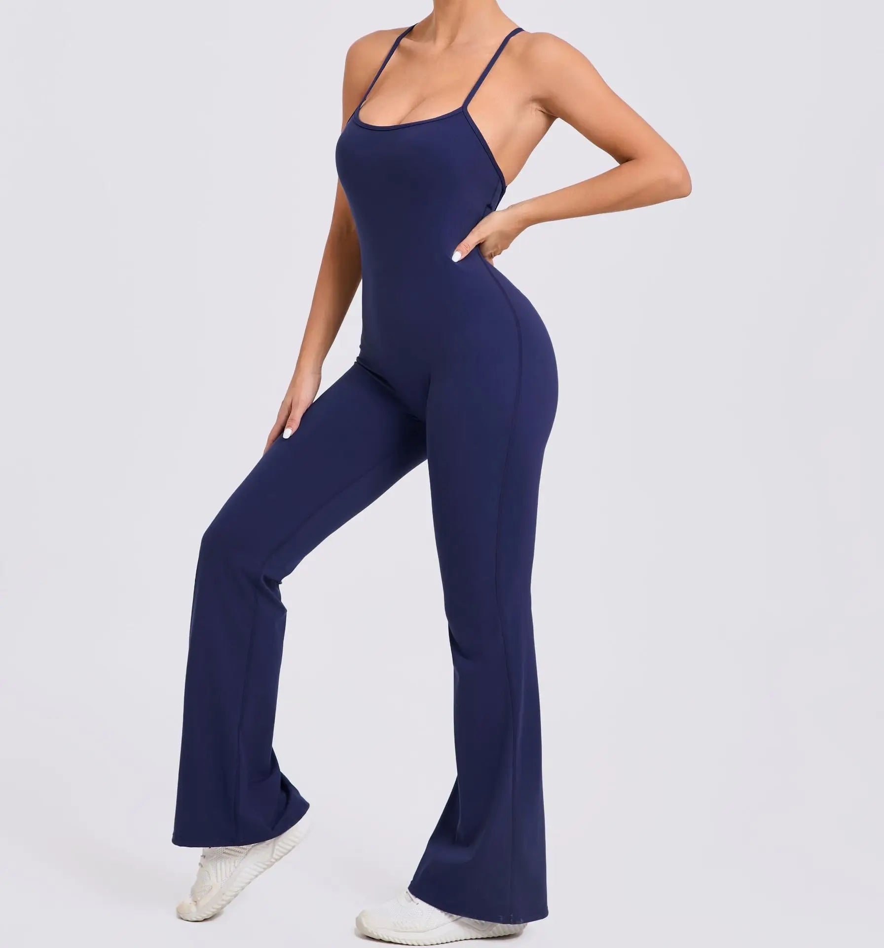 Workout Clothes Women Tracksuit Yoga Set Backless Jumpsuits One Piece Fitness Workout Rompers Sportswear Push Up Gym Set