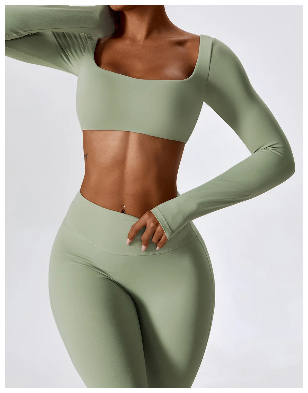 Women Tracksuit Gym Yoga Suit 2PCS Tight Fitting Sports Set Workout Breathable T Shirts Bra Tank Top Loose Bell-bottoms Leggings