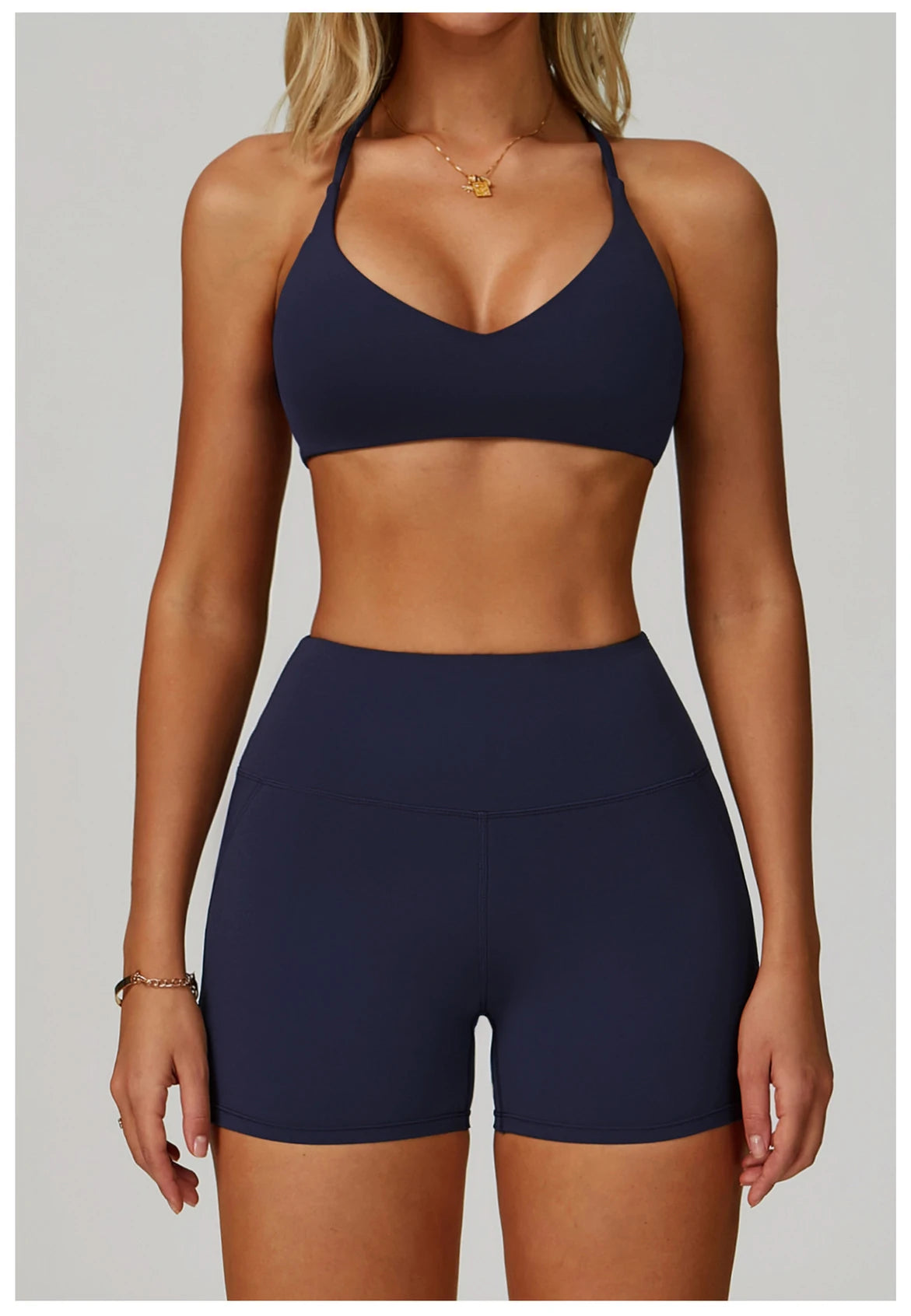 Cross Shoulder Straps Sports Bra Anti-Sweat Fitness Top Women Yoga Bra Shockproof Crop Top Push Up Sport Bra Gym Bra Workout Top