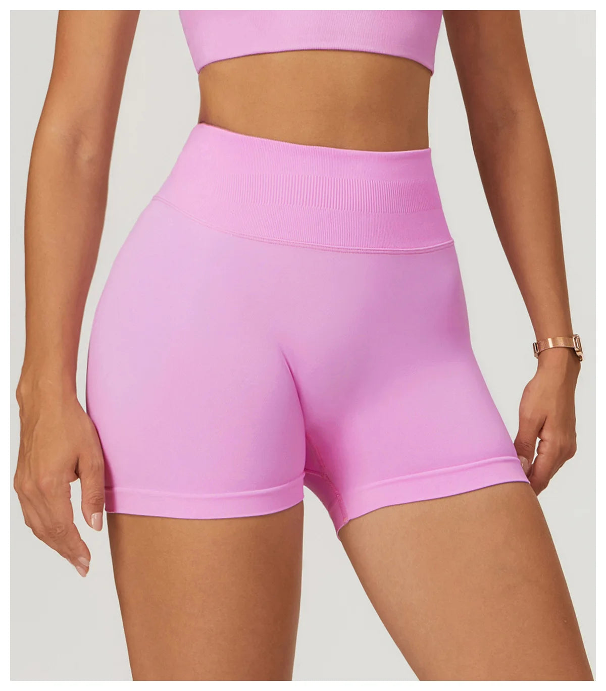 Seamless Shorts for Women Yoga Shorts Summer Push Up Booty Workout Gym Shorts Fitness High Waist Sports Short Women Clothing