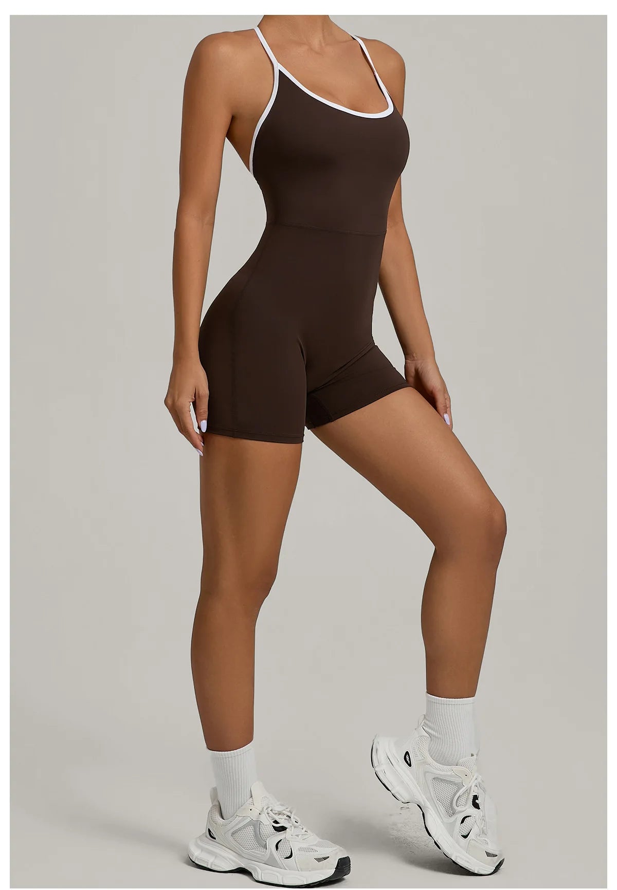 Summer Workout Jumpsuit Sports Overalls Women Rompers Gym Clothing Running Fitness Suits Gym Tracksuit Short Sportswear Yoga Set