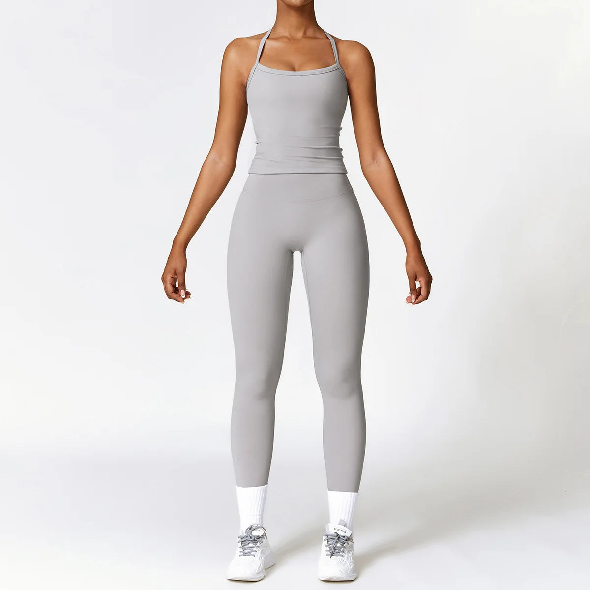 2/3PCS Yoga Set Women Workout Set Seamless Sportswear Gym Clothing Fitness Long Sleeve Crop Top High Waist Leggings Sports Suits