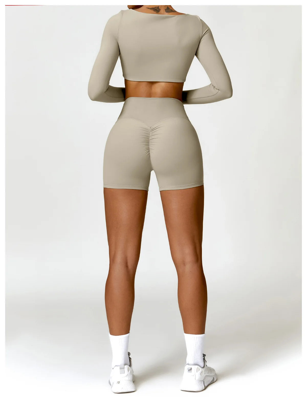 Women Sports Short Yoga Legging Shorts Squat Proof High Waist Fitness Tight Shorts Cycling Running Push Up Workout Gym Shorts
