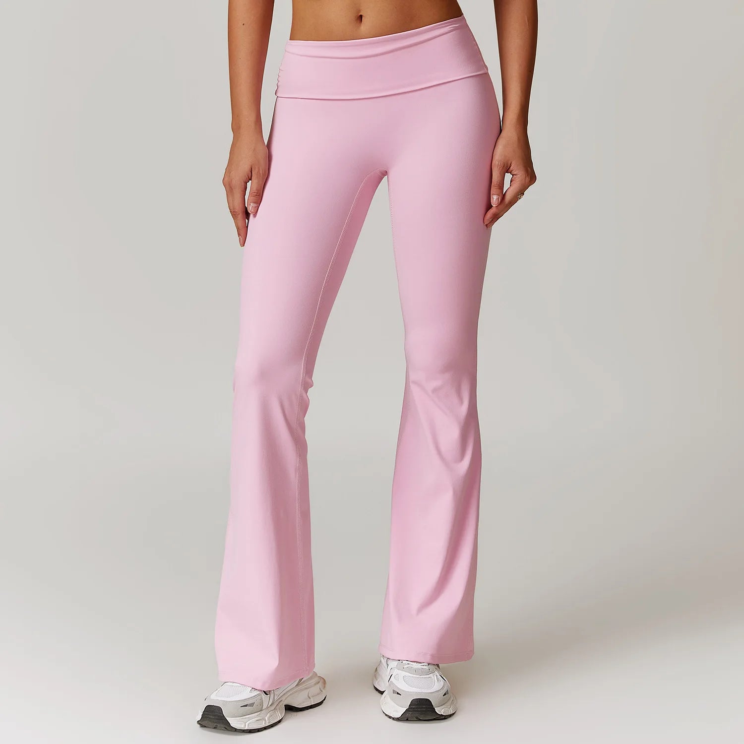 Yoga Pants Gym Leggings Women Bell-bottoms High Waist Push Up Sport Tights Running Cycling Fitness Workout Leggings Gym Clothing