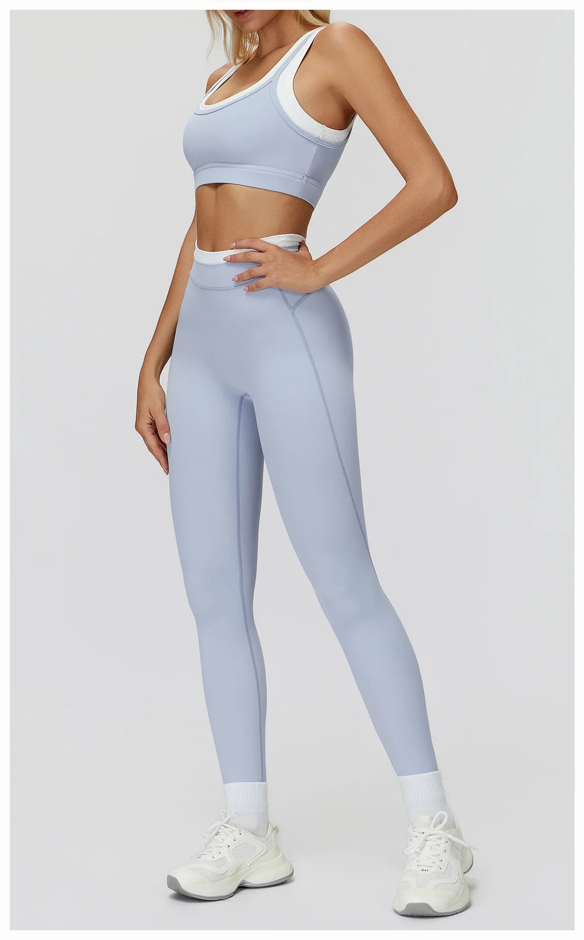 Yoga Leggings Tights Women Fitness Leggings Running Cycling Pants Breathable Sports Leggings High Waist Workout Gym Clothing