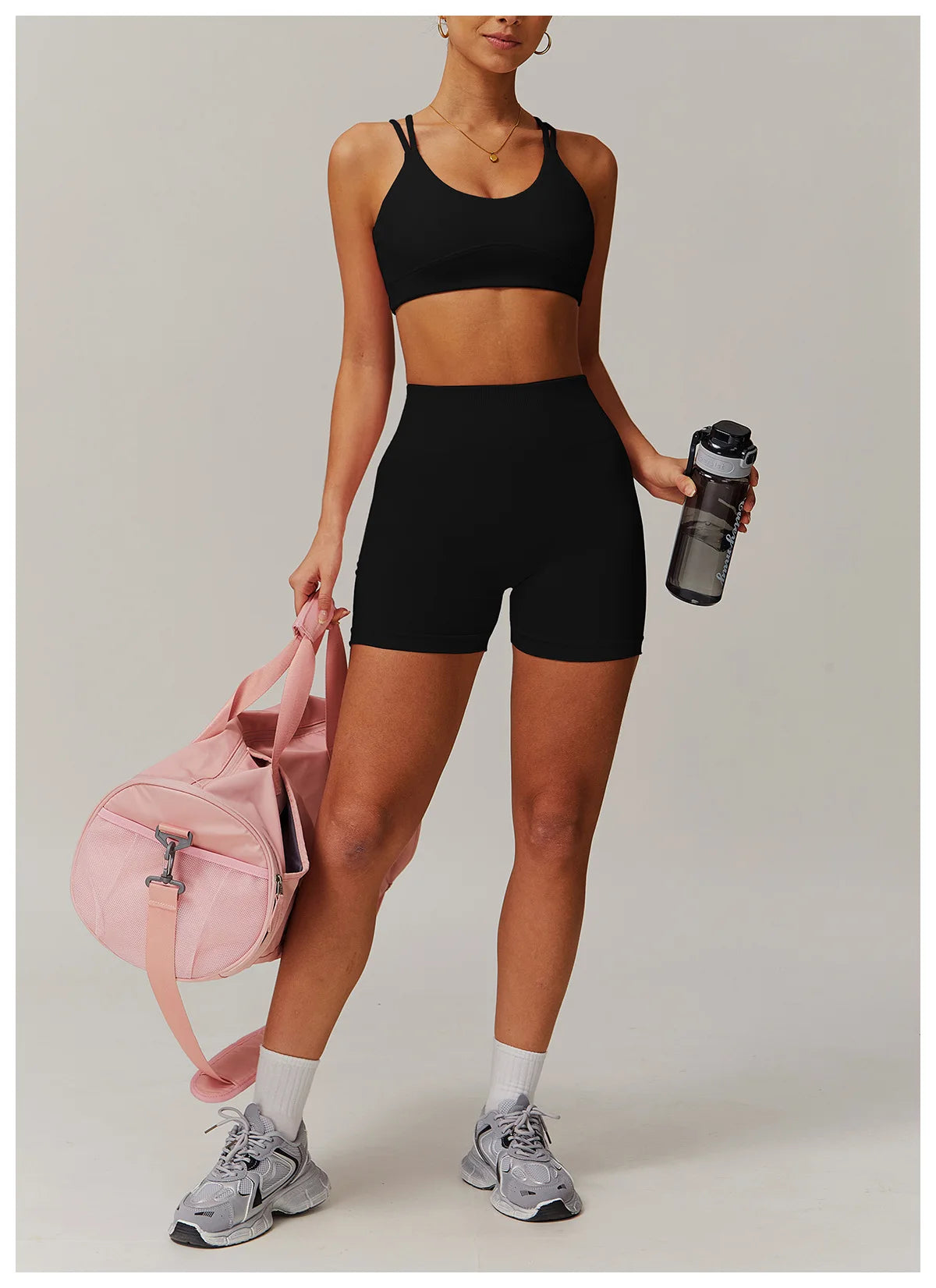 Women Yoga Suit 2PCS Sports Set Quick-Drying Gym Set Women Tracksuit Running Bra Workout Long Sleeve Sports Shirt Yoga Clothing