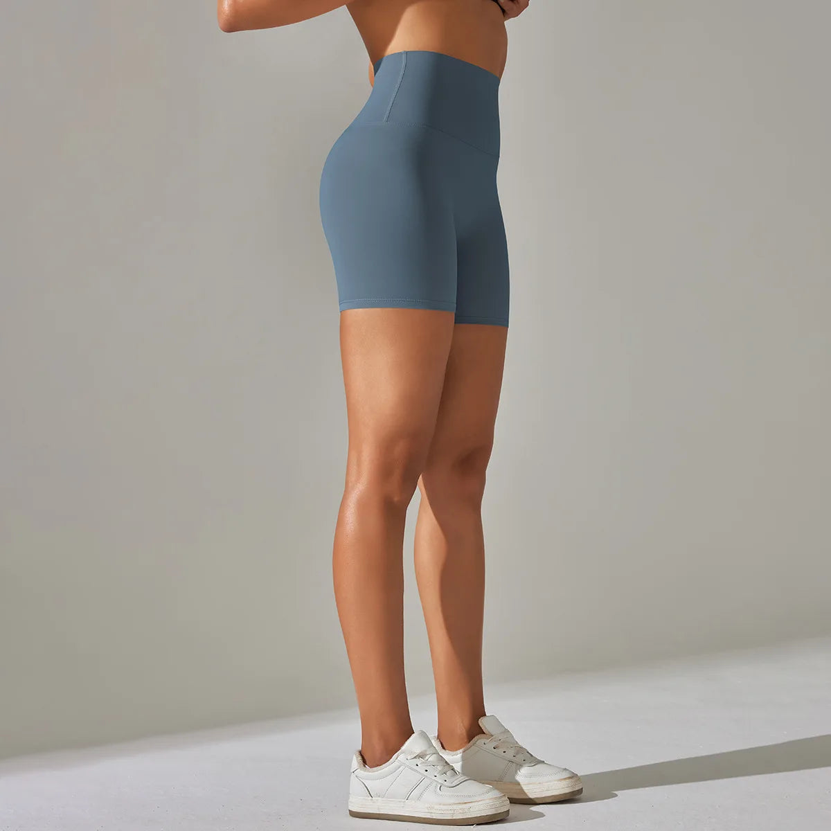 Seamless Yoga Shorts Women Fitness Shorts Running Cycling Shorts Breathable Sports Leggings High Waist Summer Workout Gym Shorts