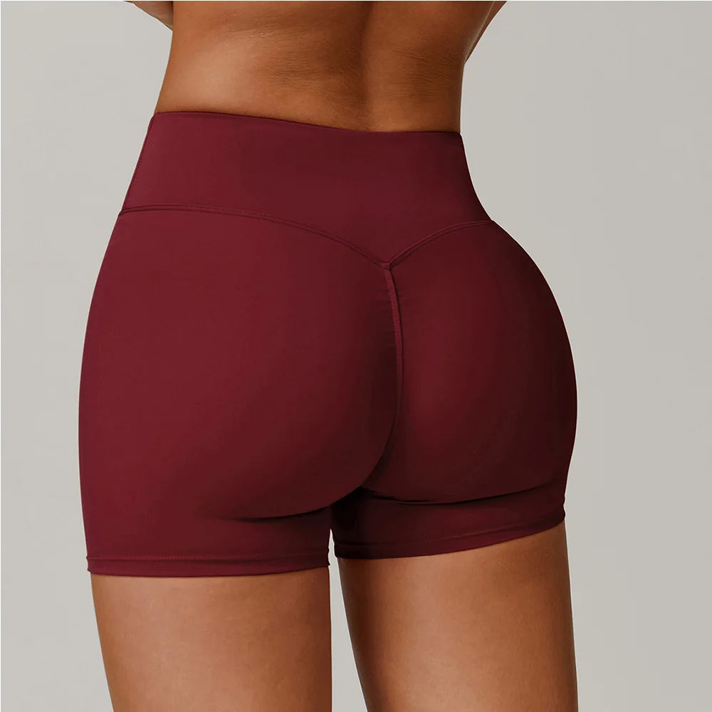 Yoga Shorts Women High Waist Workout Shorts Cycling Fitness Yoga Lift Butt Fitness Women Yoga Gym Running Short Pants Sportswear