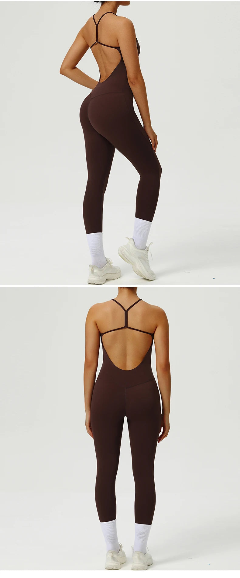 Yoga Overalls Women Tracksuit Yoga Set Jumpsuits Ribbed One Piece Fitness Rompers Sleeveless Sportswear Gym Set Workout Clothes