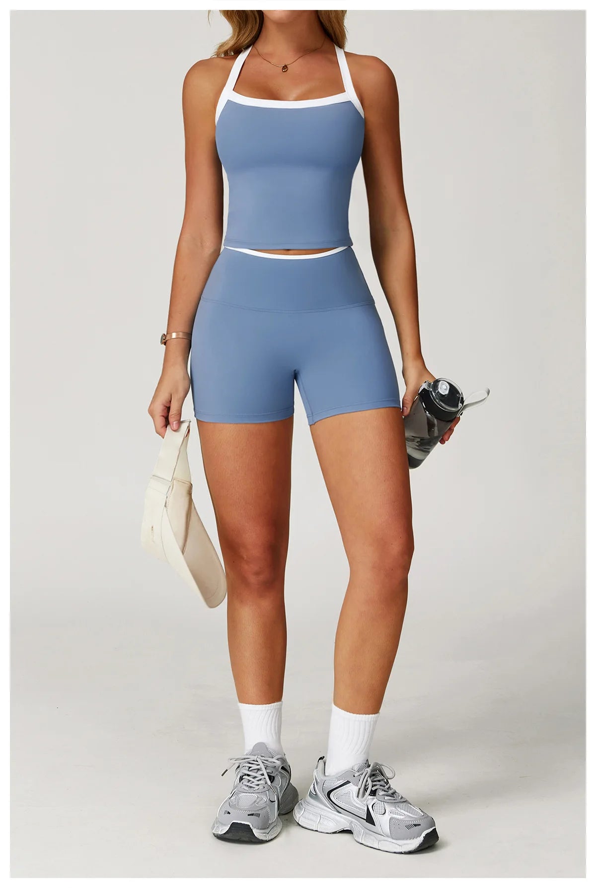 Women Yoga Shorts High Waist Workout Shorts Fitness Impact Shorts Yoga Lift Butt Fitness Ladies Cycling Gym Running Short Pants
