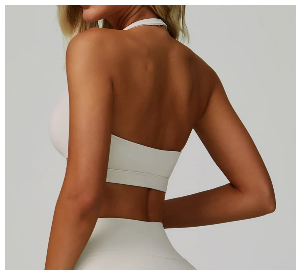 Women Fitness Yoga Bras Race Back Sports Underwear Hanging Neck Bra Women Breathable Underwear For Women Gym High Strength Top