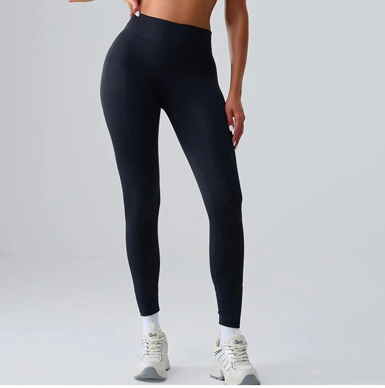 Women Yoga Leggings Fitness Leggings Running Cycling Pants Breathable Sports Leggings High Waist Leggings Workout Gym Clothing