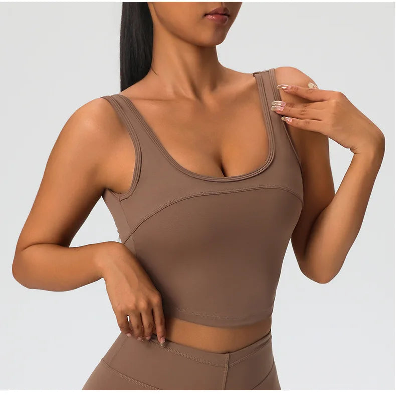 Women Backless Sports Bra Sexy Top Women Push Up Sport Bra Yoga Gym Crop Top Brassiere Fitness Top Sport Bra Breathable Bras