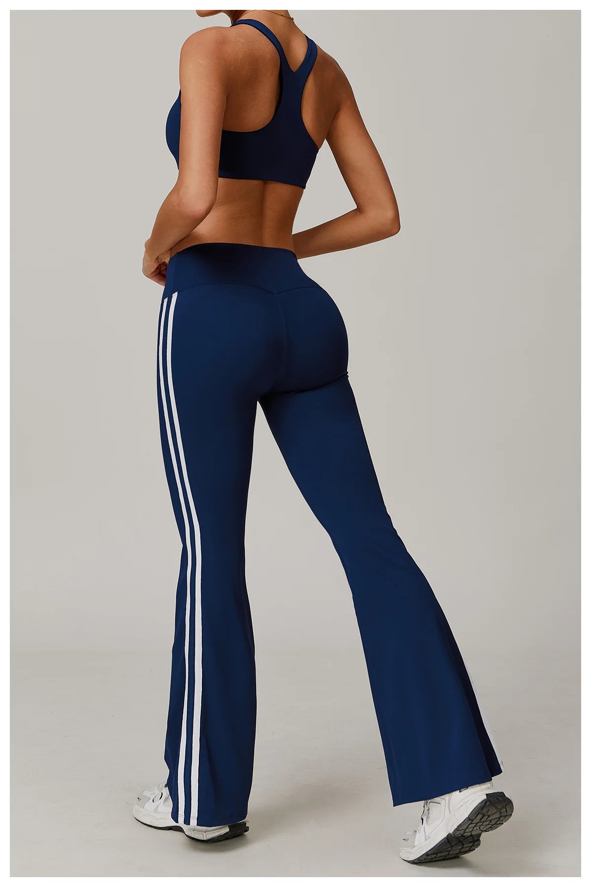 Wide Leg Pants Women Gym Leggings Yoga Pants High Waist Tights Lifting Leggings Pants Women Sports Clothing Fitness Bell-bottoms